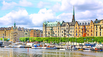 Image showing Panorama of Stockholm