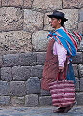 Image showing Peruvian woman