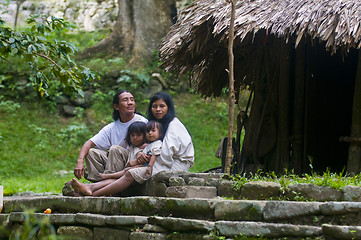 Image showing Indian family