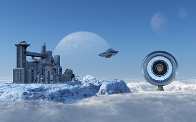 Image showing Alien Station