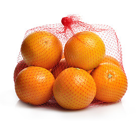 Image showing Oranges In A Bag