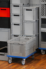 Image showing Commercial crate box