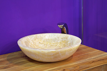 Image showing Marble sink