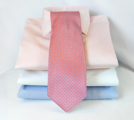 Image showing Tie and shirts