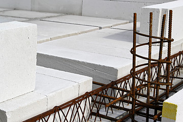 Image showing Rebar construction