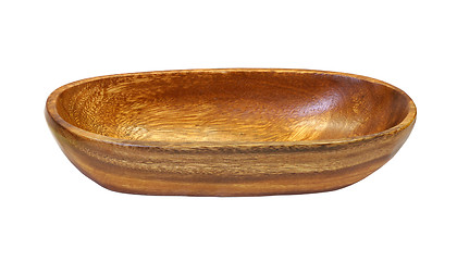 Image showing Wooden bowl