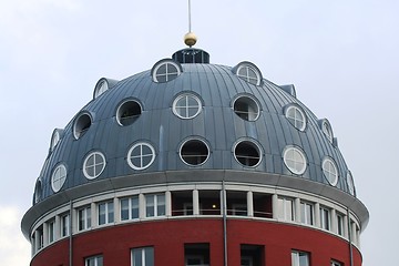 Image showing modern round building