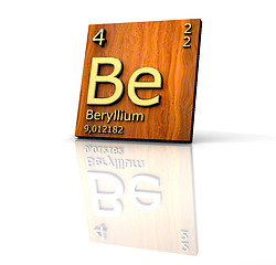 Image showing Beryllium from Periodic Table of Elements