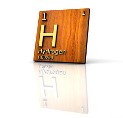 Image showing Hydrogen form Periodic Table of Elements