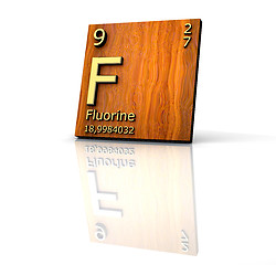 Image showing fluorine form Periodic Table of Elements