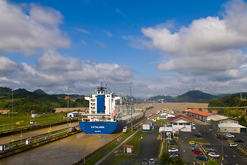 Image showing Panama canal