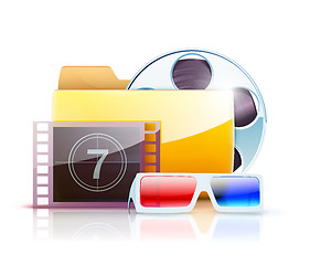 Image showing Digital video folder