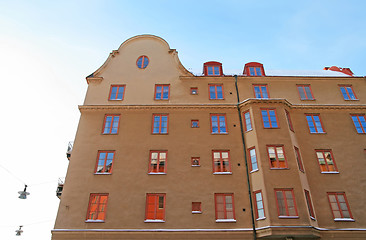 Image showing Residential architecture in the center of Stockholm