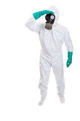 Image showing Hazmat worker