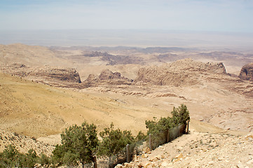 Image showing landscape in Jordan