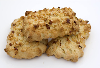 Image showing Nut cookies