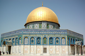 Image showing dome of the Rock in Jerusalem