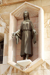 Image showing statue of Virgin Mary