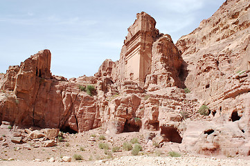 Image showing Well-know Petra