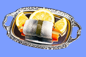 Image showing pickled herring