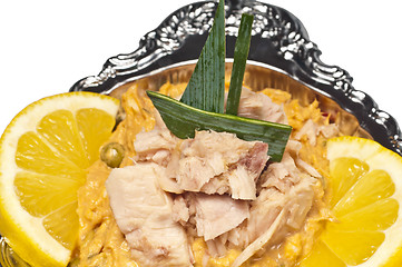 Image showing salad of tuna