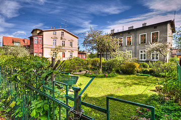 Image showing historical town Sopot