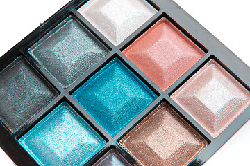 Image showing compact eyeshadows