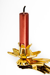 Image showing Christmas candle