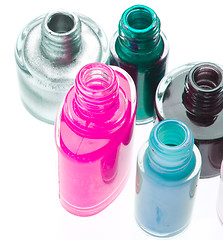 Image showing nail polish set