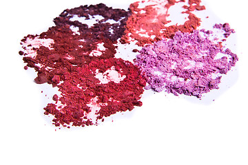 Image showing crushed eyeshadow