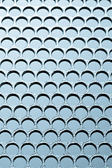 Image showing abstract metallic grid