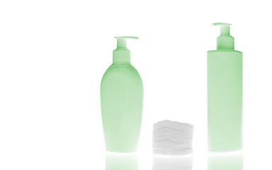 Image showing cosmetic bottles