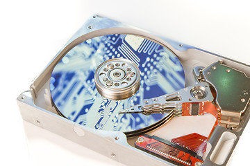 Image showing hard drive internals