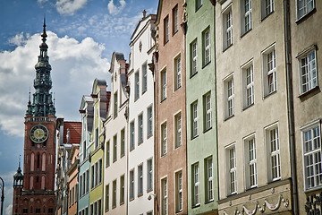 Image showing historic city of Gdansk