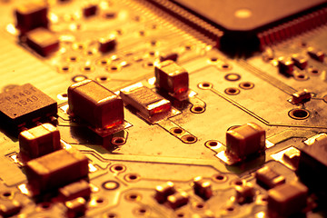 Image showing electronic circuit board