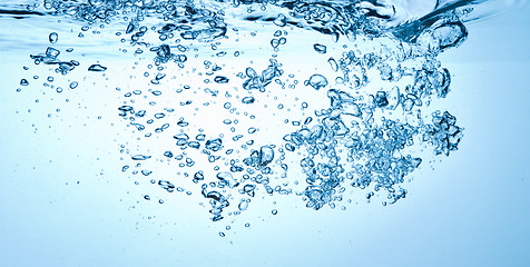 Image showing bubbles in water