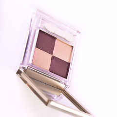 Image showing set of eyeshadows