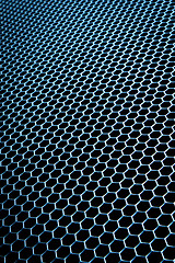 Image showing abstract metallic grid