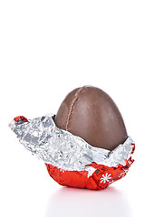 Image showing chocolate easter egg