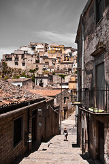 Image showing historic sicilian architecture