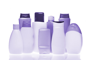 Image showing cosmetic bottles