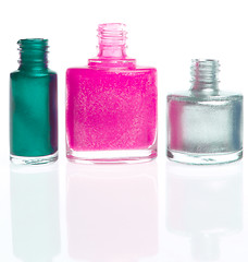 Image showing nail polish set