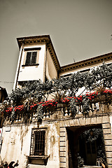 Image showing Tuscan historic architecture