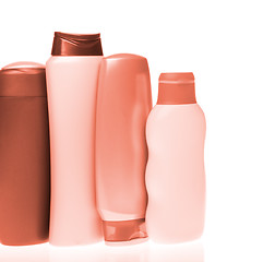 Image showing cosmetic bottles