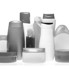 Image showing cosmetic bottles