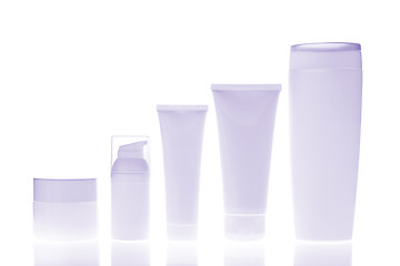 Image showing cosmetic bottles