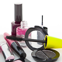 Image showing collection of make-up