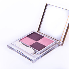 Image showing set of eyeshadows