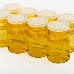 Image showing cosmetic glass containers