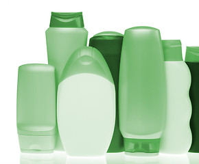 Image showing cosmetic bottles